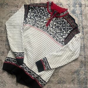 Icewear Men's Nordic Cotton Sweater, Breathable Quarter Zip with Stand Collar